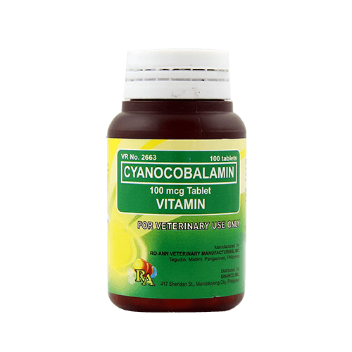 cyanocobalamin 100 mcg tablet vitamins