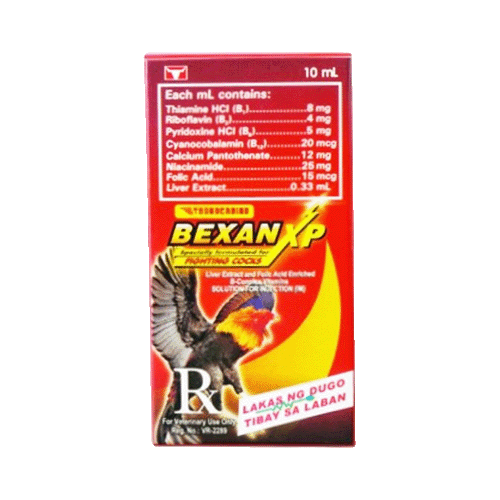 bexan xp - injectable vitamin b-complex for gamefowls