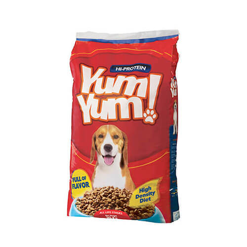 yum yum high protein dog food